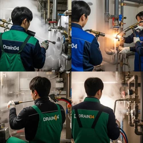 기흥구 하수구 해빙 얼었을때 하수구 얼었을 때 긴급 출동