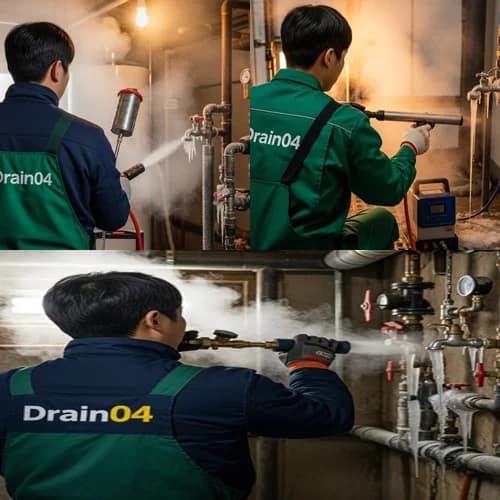 해곡동 수도 동파 녹임 해빙 꽁꽁 언 곳 시원하게 녹여