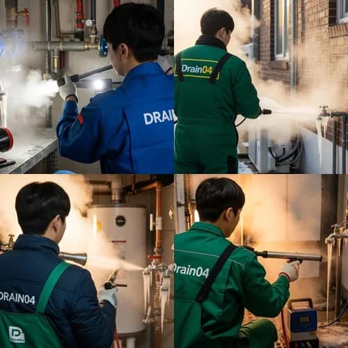 해곡동 수도 동파 녹임 해빙 꽁꽁 언 곳 시원하게 녹여