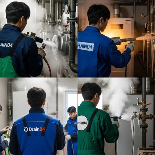 해곡동 수도 동파 녹임 해빙 꽁꽁 언 곳 시원하게 녹여