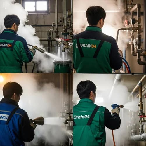 유방동 수도관 동파 하수구 수도관 동파 확실하게 녹여