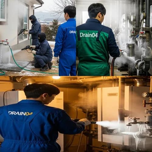 수도 파이프 녹이는 효과적인 방법들