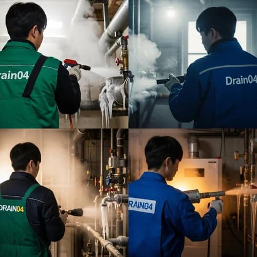 호동 해빙 하수도 배관 업체 겨울 하수구는 저희에게