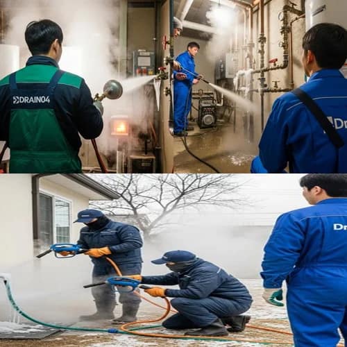 호동 해빙 하수도 배관 업체 겨울 하수구는 저희에게