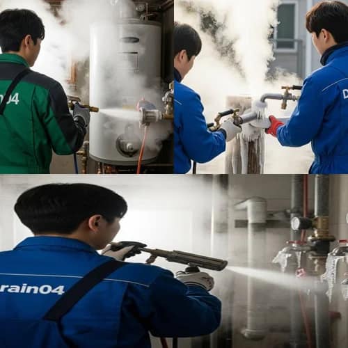 수지 수도관 동파 하수구 꽁꽁 언 마음까지 녹여