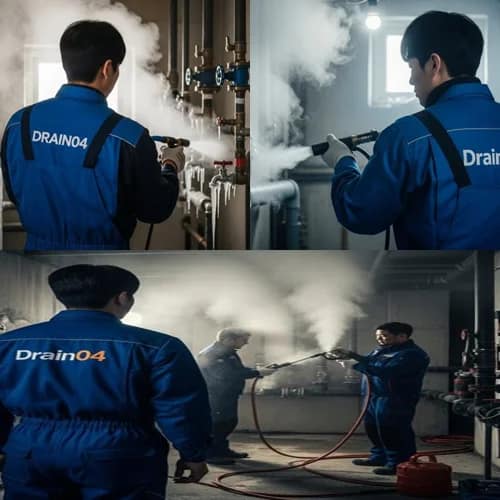 처인구 해빙 하수도 배관 업체 꽁꽁 언 하수구 시원하게