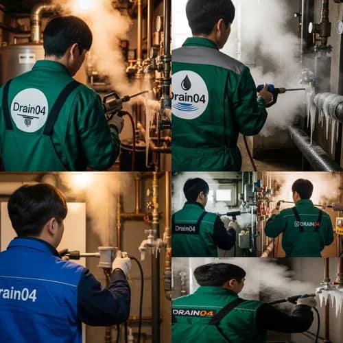 처인구 해빙 하수도 배관 업체 꽁꽁 언 하수구 시원하게