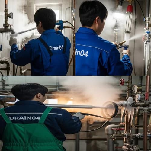 백암면 수도관 동파 하수구 동파 해결사 바로 출동