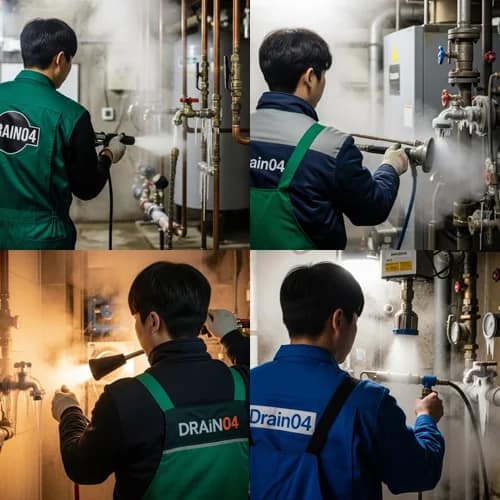 동천동 해빙 하수도 배관 업체 꽁꽁 언 마음까지 녹여