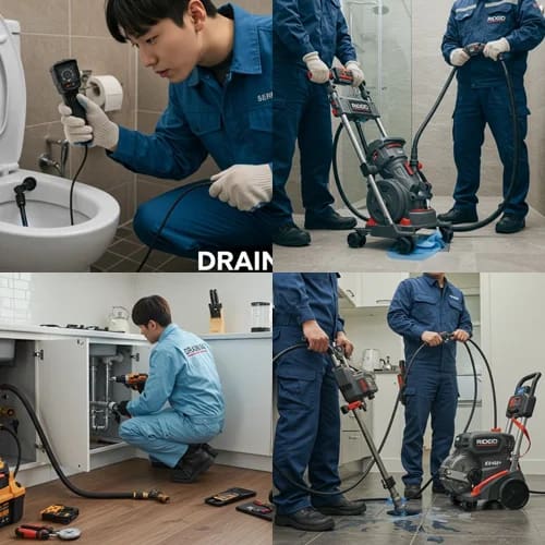 모현면 하수구 막힘 하수도 시원하게 뻥 뚫어 드려요