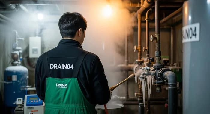 포곡읍 수도 동파 녹임 해빙 수도 동파 하수구 막힘 동시 해결