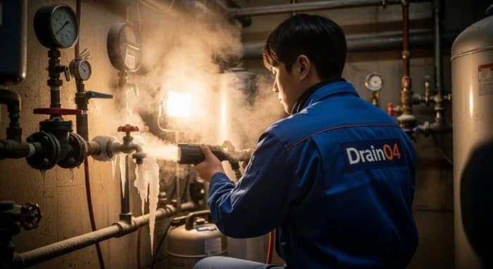 포곡읍 수도 동파 녹임 해빙 수도 동파 하수구 막힘 동시 해결