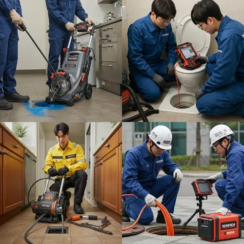 수지구 하수구 막힘 하수도 스트레스까지 해소