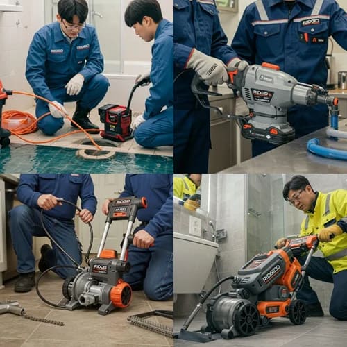 처인구 하수구막힘 오수관 우수관 뚫음