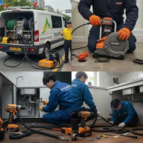 모현면 하수구 막힘 하수도 시원하게 뻥 뚫어 드려요