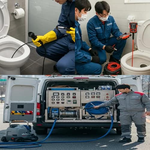 남사면 하수구 막힘 하수도 하수구 해결사가 왔어요