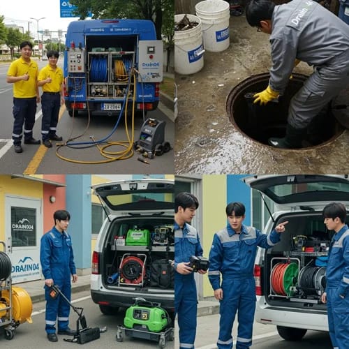 보정동 하수구 막힘 하수도 운수대통을 기원하며