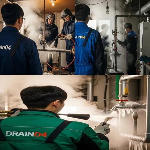 수지구 해빙 하수도 배관 업체 시원한 전문가가 달려가요