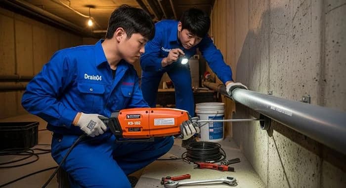 처인구 싱크대 막힘 공장 식당