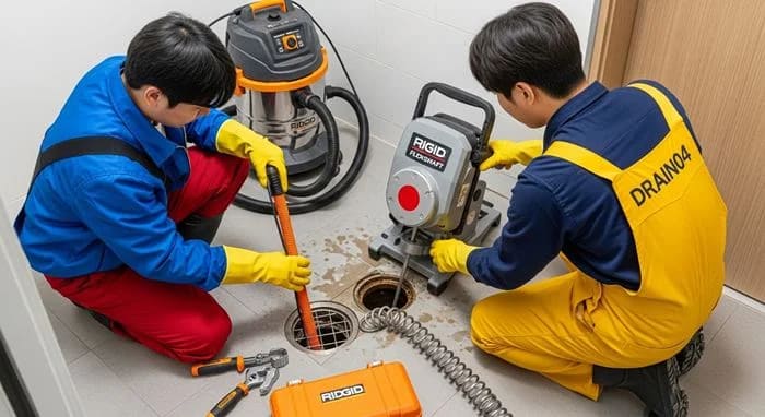 청덕동 하수구 뚫음 물푸레마을