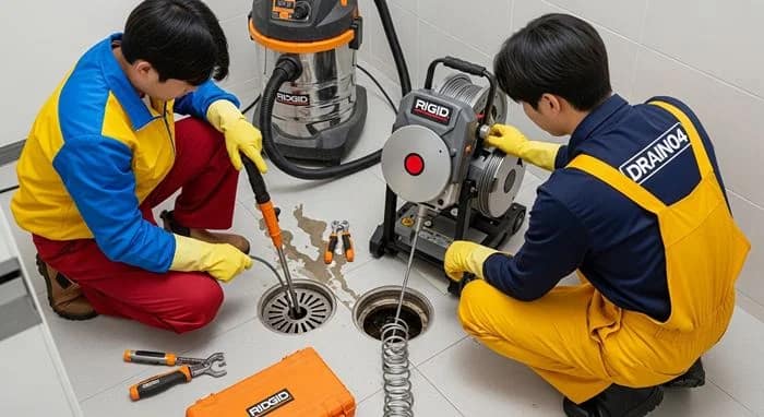 청덕동 하수구 뚫음 물푸레마을