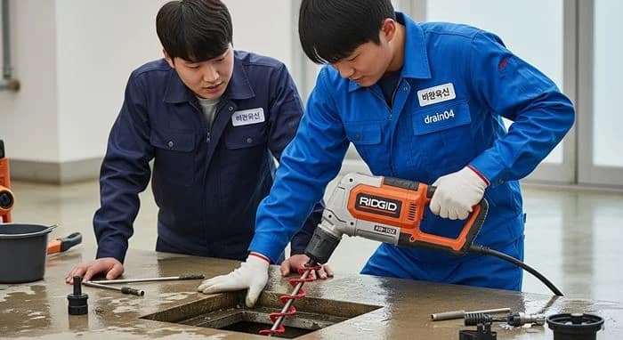 청덕동 하수구 뚫음 물푸레마을