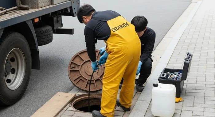 청덕동 하수구 뚫음 물푸레마을