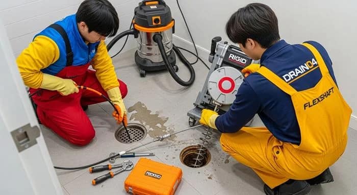 청덕동 하수구 뚫음 물푸레마을