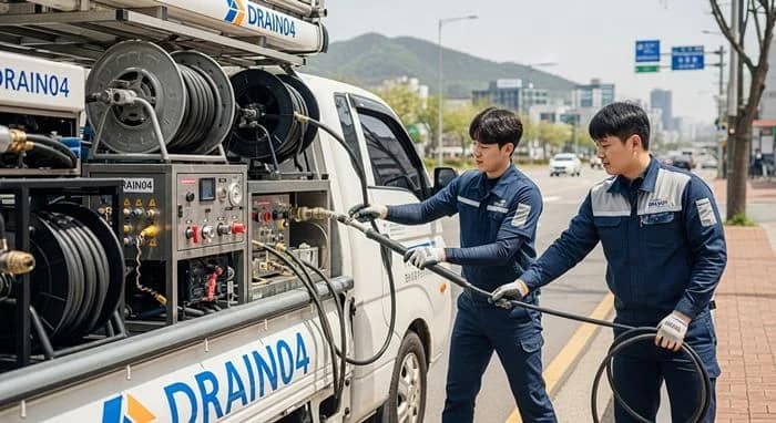 양지면 하수구 막힘 전원주택