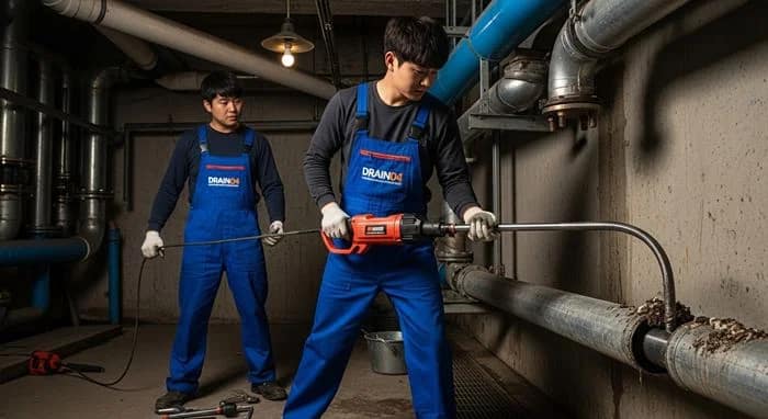 양지면 하수구 막힘 전원주택