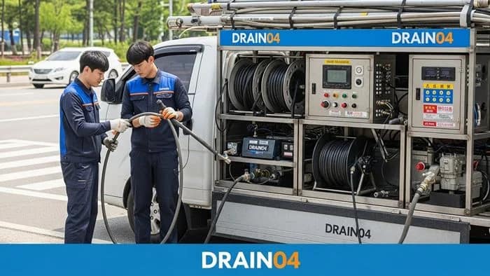 남동 하수구 막힘 공장 창고