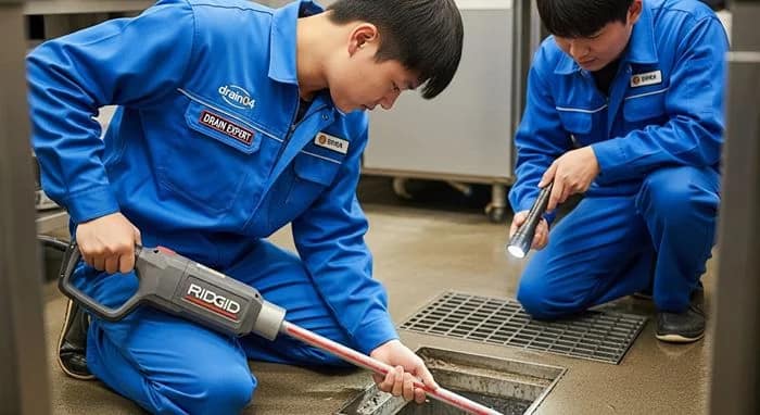 처인구 싱크대 막힘 공장 식당