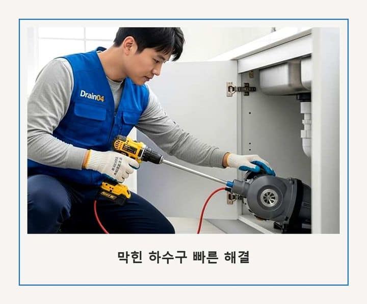 수지구 변기 뚫음 내시경 관로 점검